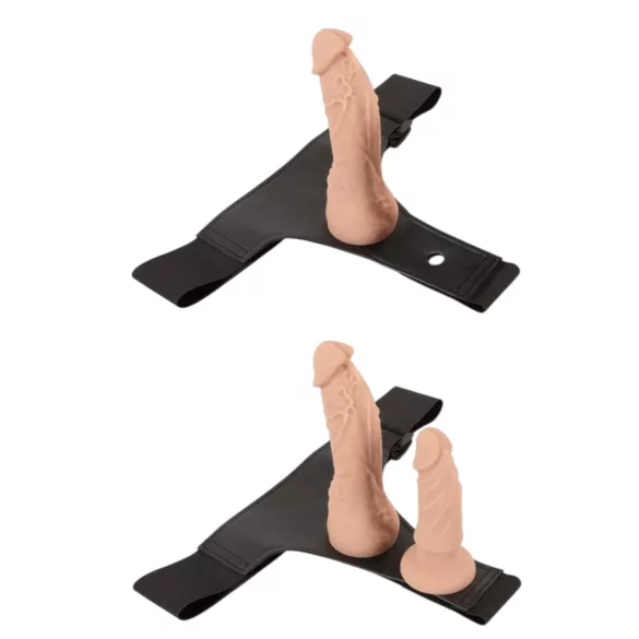 You2Toys - set za nadeti dildo - naravna barva