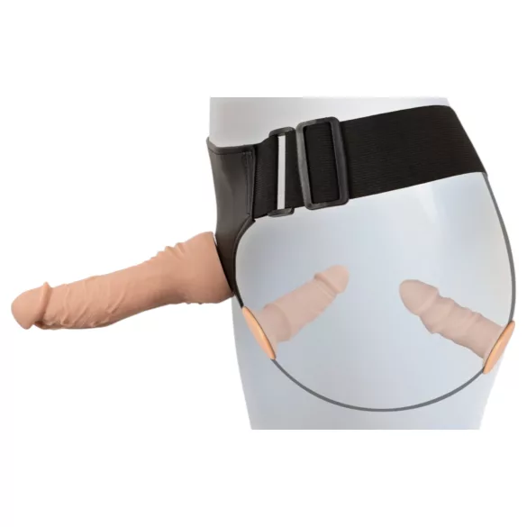 You2Toys - set za nadeti dildo - naravna barva