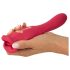 You2Toys - 2v1 jezikovni vibrator (roza)