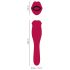 You2Toys - 2v1 jezikovni vibrator (roza)