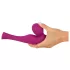 SMILE Special Wand - masažni vibrator na baterijo - roza