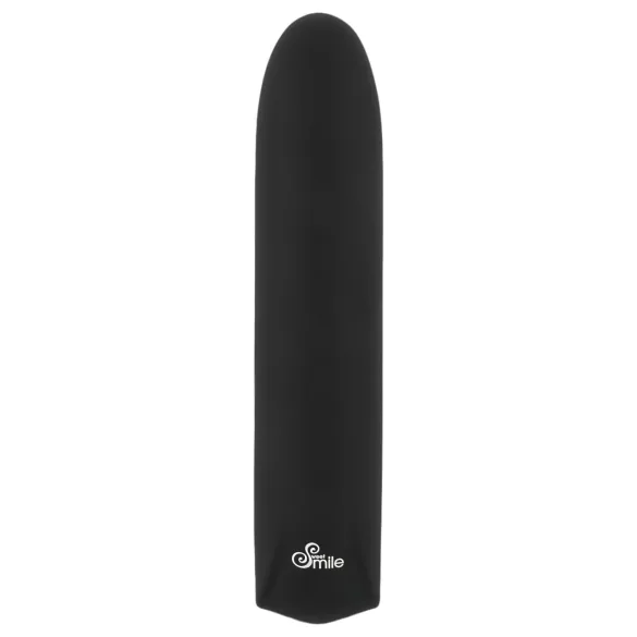 Smile - mini vibrator na baterijo - vodoodporen - črn