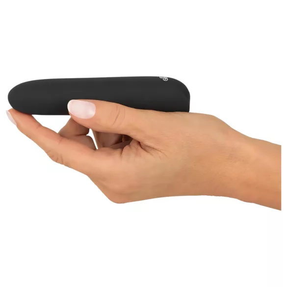 Smile - mini vibrator na baterijo - vodoodporen - črn