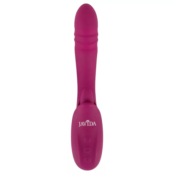 Javida - vibrirajoči in lizajoči vibrator z jezikom - vijoličen