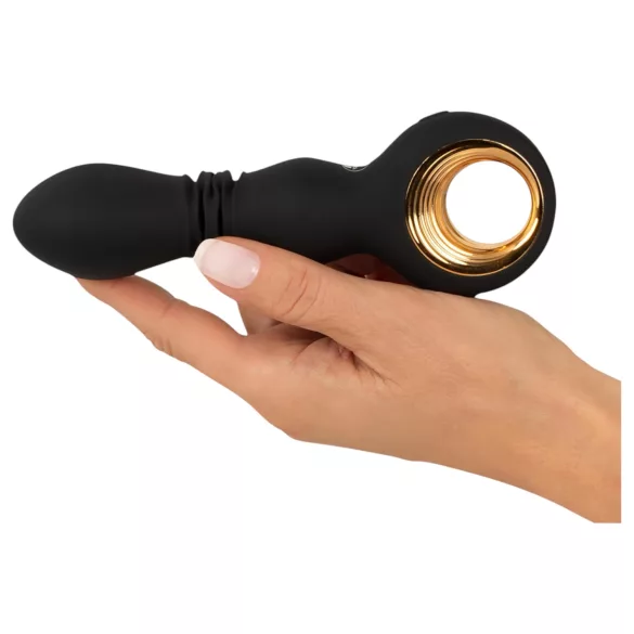 Eternal - vibrator za močne sunke - črna