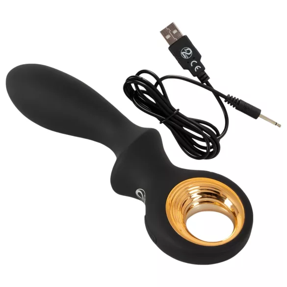 Eternal - napihljiv G-točka vibrator (črn)