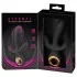 Eternal - napihljiv trojni vibrator - črna