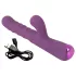 Javida - vibrator zajček 3 v 1 - vijoličen