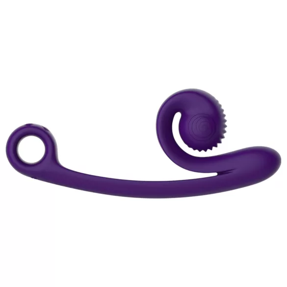 Snail Vibe Curve - vibrator za klitoris in G-točko - 2v1 - vijoličen
