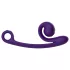 Snail Vibe Curve - vibrator za klitoris in G-točko - 2v1 - vijoličen