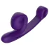 Snail Vibe Curve - vibrator za klitoris in G-točko - 2v1 - vijoličen