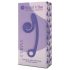 Snail Vibe Curve - 2v1 klitoralni vibrator (vijoličen)