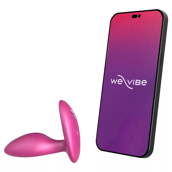 We-Vibe Ditto+ - analni vibrator z upravljanjem prek aplikacije (roza)