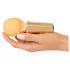 You2Toys - mini masažni vibrator - akumulatorski - rumen