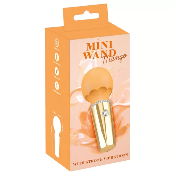 You2Toys - mini masažni vibrator - akumulatorski - rumen