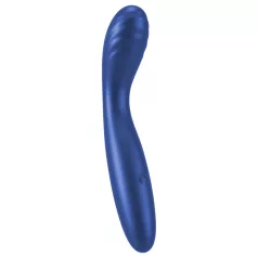 Smile - vibrator za G-točko - prilagodljiv - modra