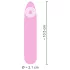 Cuties - mini vibrator - roza