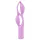 You2Toys Fabulous - polnilni 2-motorski vibrator (vijoličen)