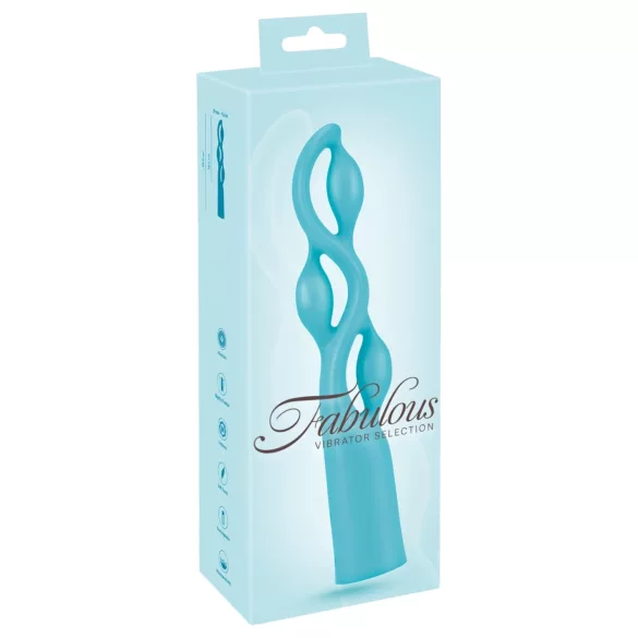 You2Toys Fabulous - vibrator z 3 motorji - akumulatorski - modra