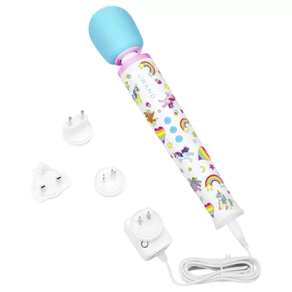 le Wand Unicorn - masažni vibrator set - mavrica