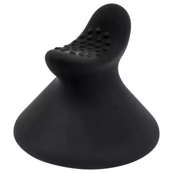 The Cowgirl Cone - pametna seksualna naprava z različnimi nastavki (črna)