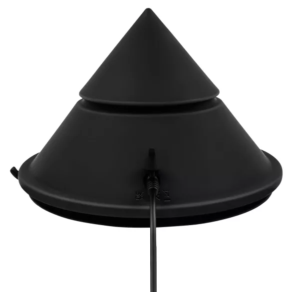 The Cowgirl Cone - pametna seksualna naprava z različnimi nastavki (črna)