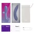 We-Vibe Rave 2 - aplikacijsko voden vibrator za G-točko (moder)