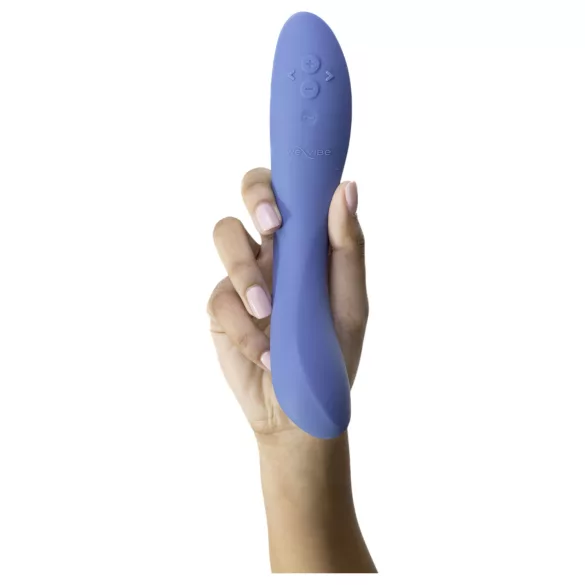 We-Vibe Rave 2 - aplikacijsko voden vibrator za G-točko (moder)