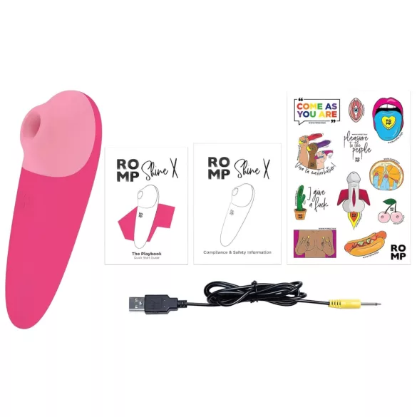 ROMP Shine X - vibracijski stimulator klitorisa na zračne valove