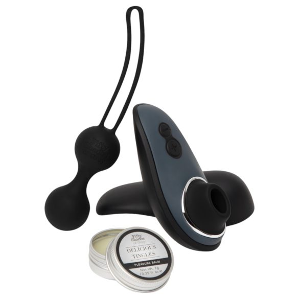 Womanizer Desire Blooms - črni set igrač (3 kosi)