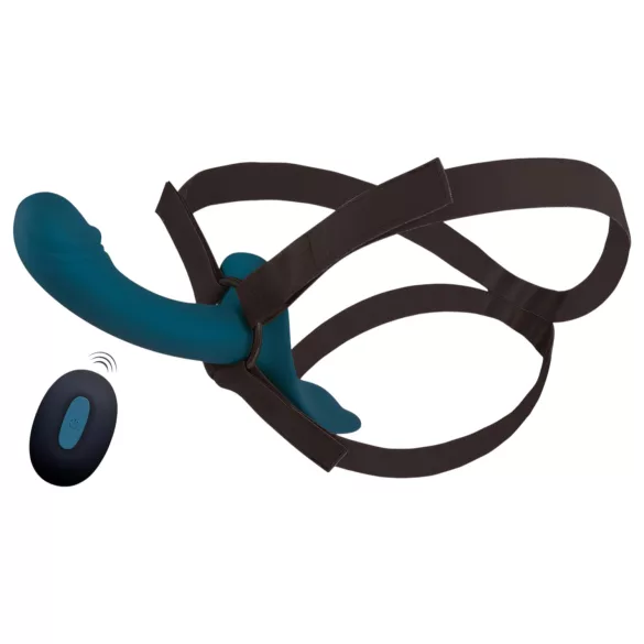 You2Toys - nastavljiv vibrator set - črn/moder