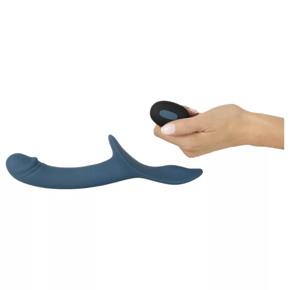 You2Toys - nastavljiv vibrator set - črn/moder