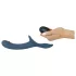You2Toys - nastavljiv vibrator set - črn/moder