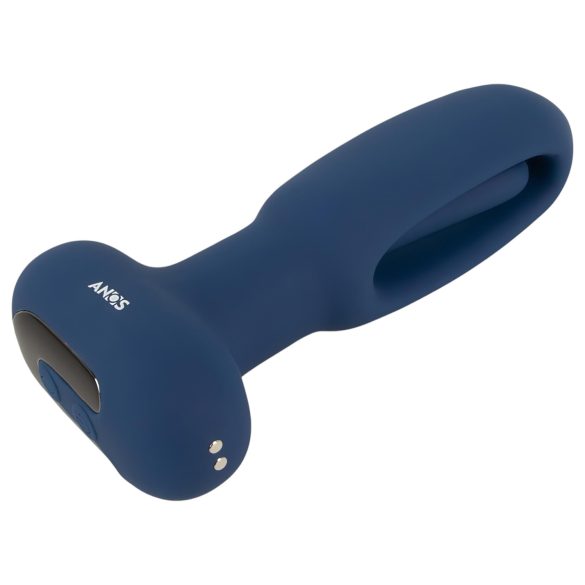 ANOS - jezični analni vibrator (moder)