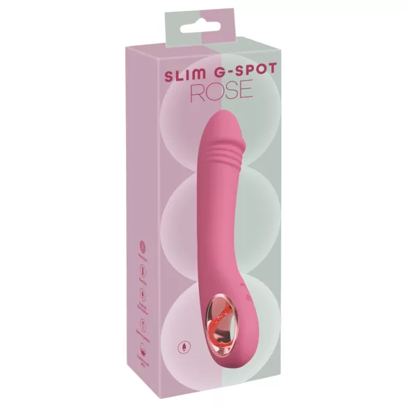 You2Toys - vibrator za G-točko - polnjenje USB - roza