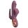 You2Toys - polnilni trojni vibrator (vijoličen)