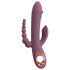 You2Toys - polnilni trojni vibrator (vijoličen)