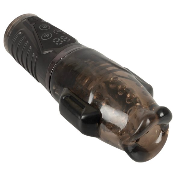 Stroker – sesalni in vibracijski masturbator (siv)