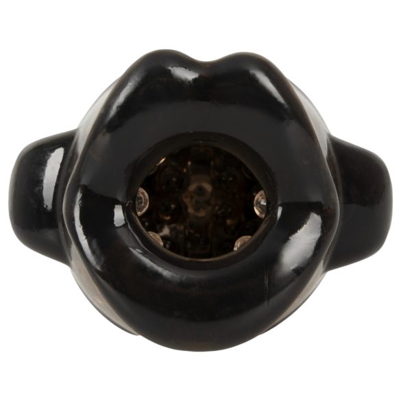 Stroker - masturbator z vakuumom in vibracijami - siva