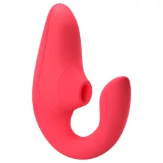   Womanizer Blend - vibrator za G-točko in klitoralni stimulator (koralni)