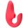 Womanizer Blend - G-točka vibrator in stimulator klitorisa (koralni)