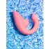 Womanizer Blend - vibrator za G-točko in klitoralni stimulator (koralni)