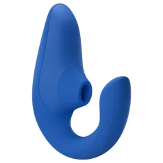   Womanizer Blend - vibrator za G-točko in klitoralni stimulator (moder)