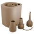 You2Toys Velvet Luxury – seks stroj z vgrajeno posteljo (črna)