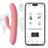 Svakom Mora Neo - aplikacijsko voden vibrator z bisernim klitoralnim krakom (roza)