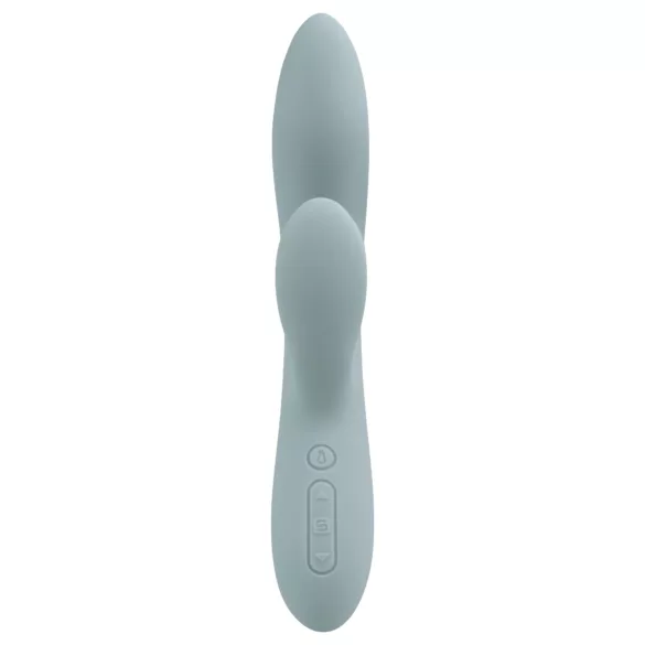 Svakom Chika - aplikacijsko vodeni vibrator s klitoralno ročico (siv)