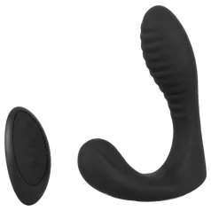 Intense - daljinsko vodljiv vibrator za prostato (črn)