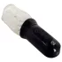 Stroker - masturbator z vibracijami in vrtenjem - prozoren