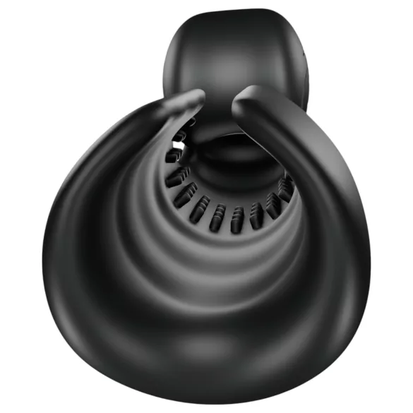 SVibe EVO - moški masturbator - vodoodporen, akumulatorski - črn