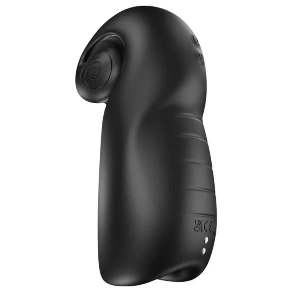 SVibe EVO - moški masturbator - vodoodporen, akumulatorski - črn
